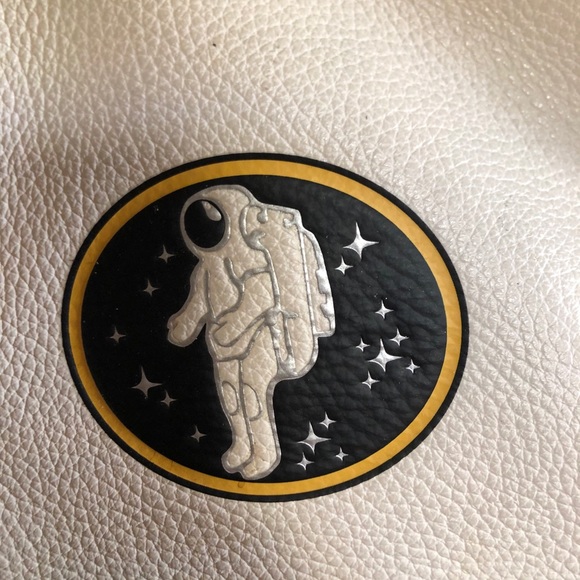 COACH NASA WHIT LEATHER TESLA BACKPACK main image 8